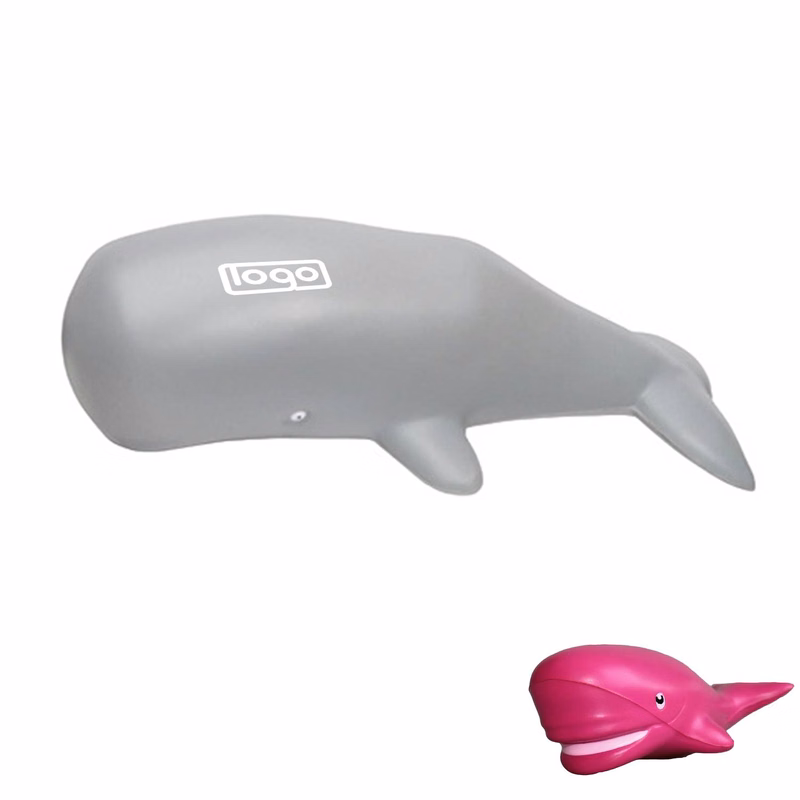 PU Foam Whale Stress Reliever Toy
