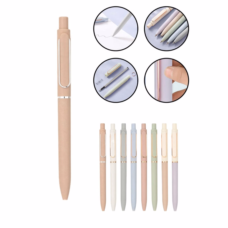 Soft-Color Retractable Gel Pen