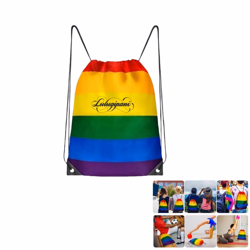 LGBT Gay Pride Drawstring Bag