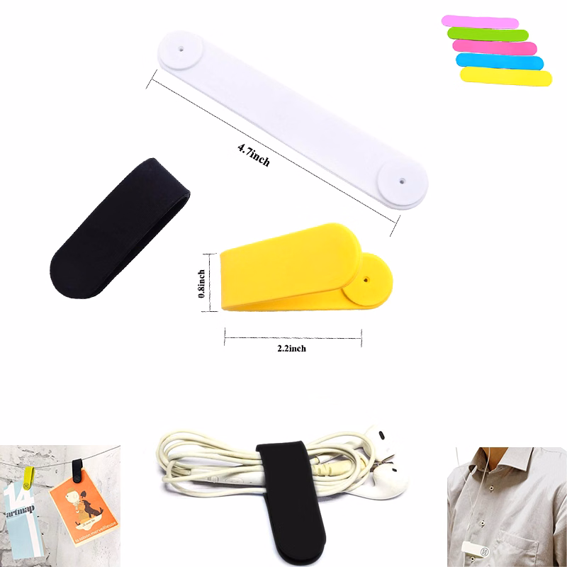 Multifunctional Magnetic Silicone Cable Clips