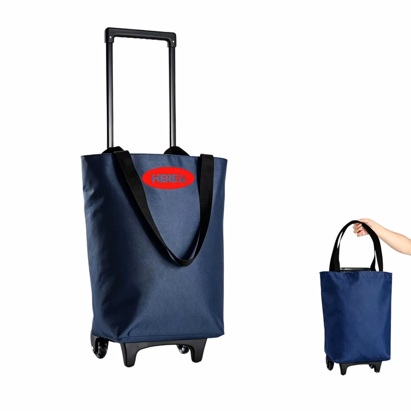 Wheeled Collapsible Shopping Tote
