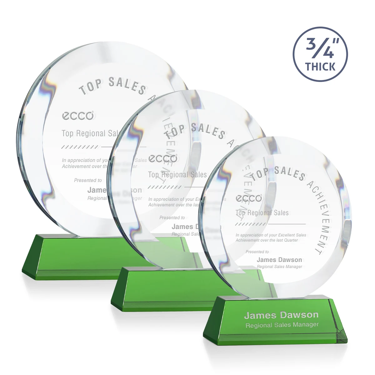 Gibralter Award on Newhaven Base - Green 1