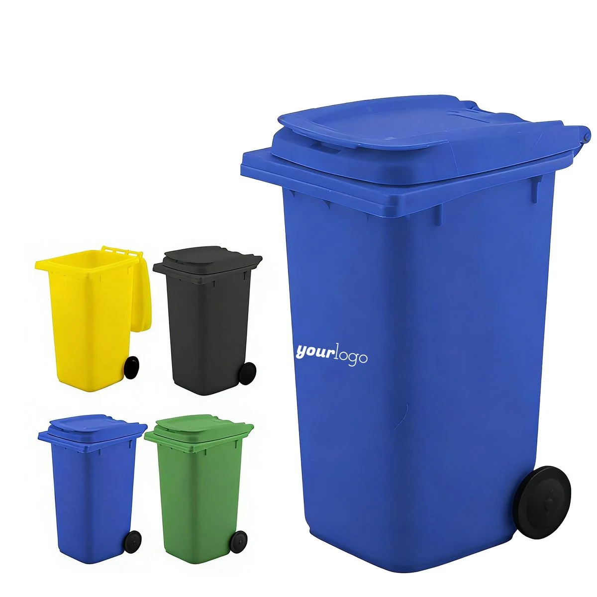 Compact Desktop Trash Bin Pencil Holder 1