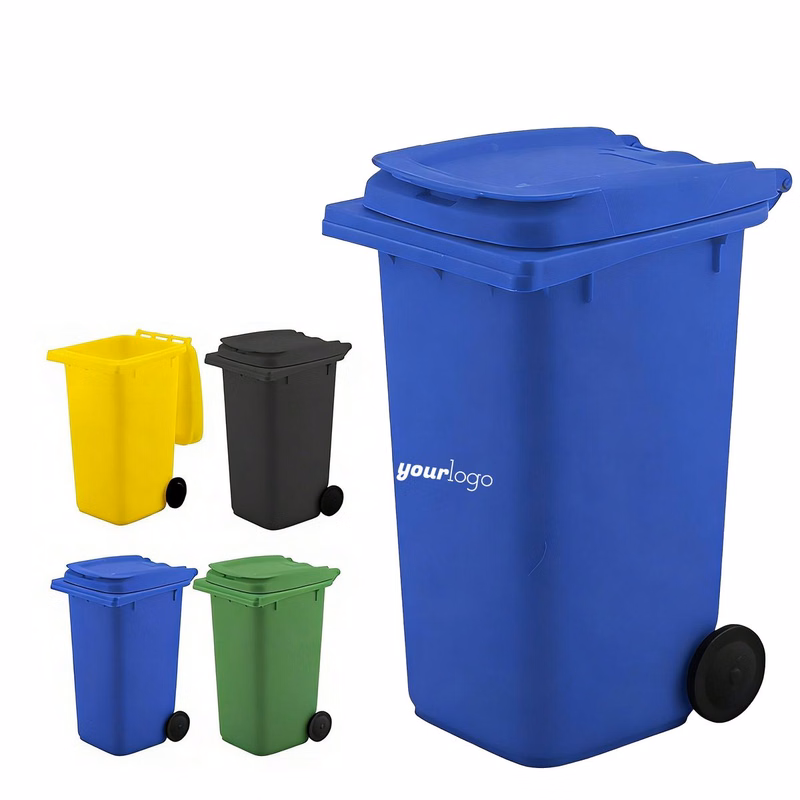 Compact Desktop Trash Bin Pencil Holder