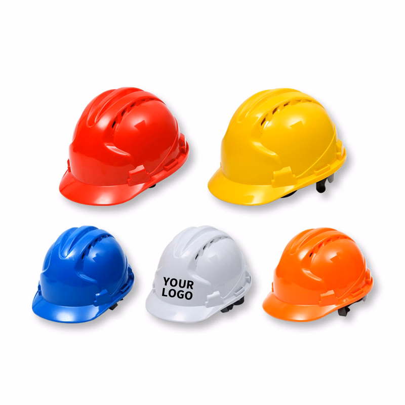 Protective Hard Hat With Ratchet Suspension