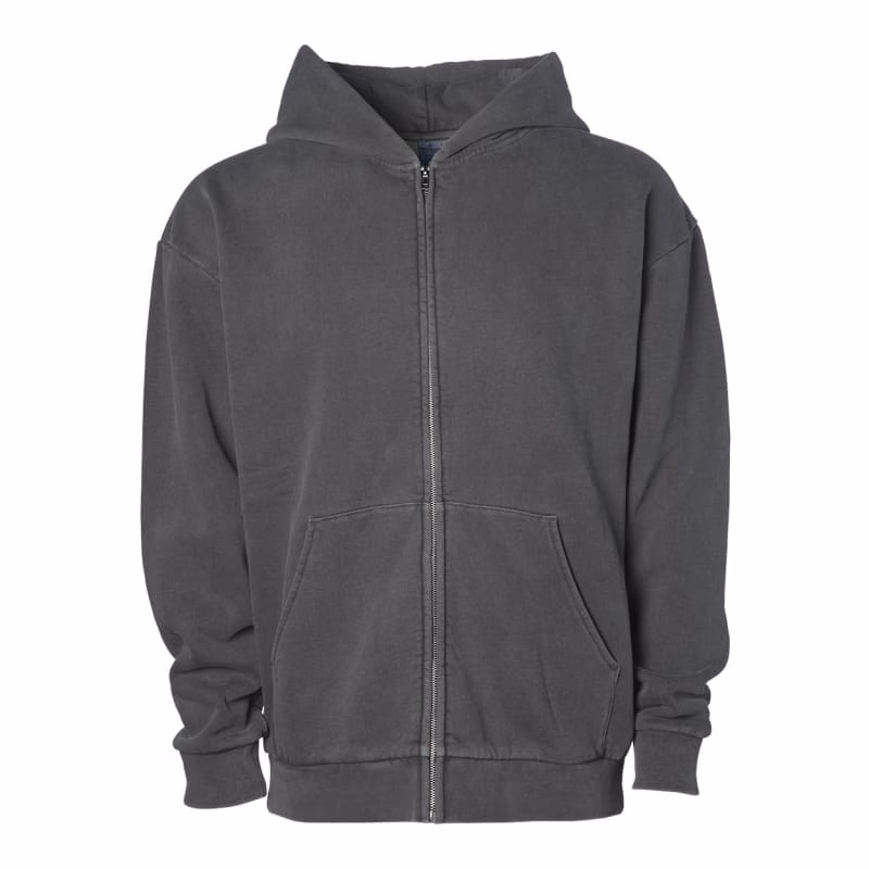 Independent Trading Co. Unisex Mainstreet Heavyweight Full-Zip Hooded Sweatshirt - IND420ZIP