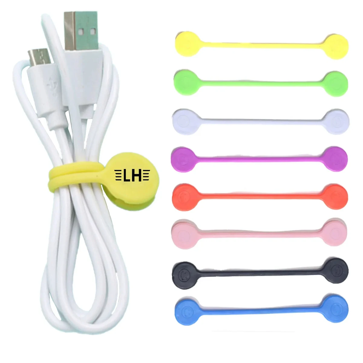 Magnetic Silicone Cable Tie 1