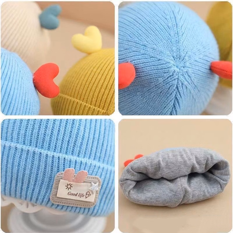 Newborn baby woolen knitted hat