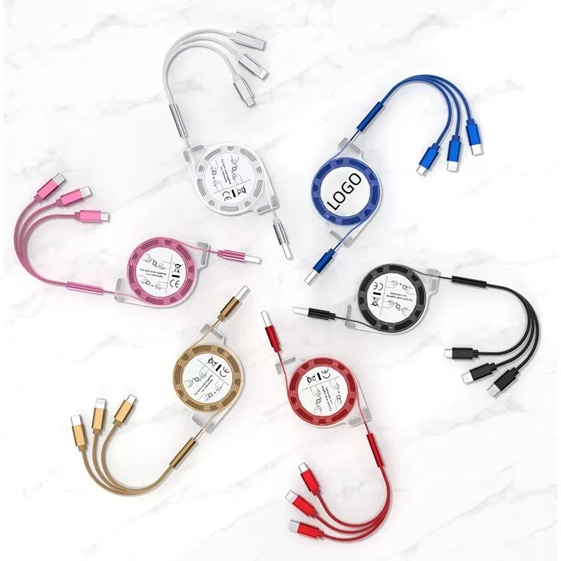 3 In 1 Phone Cable & Wall Charger 1