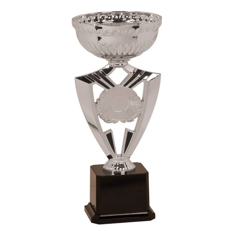 15" Gold Ribbon Cup with Plastic Base 1