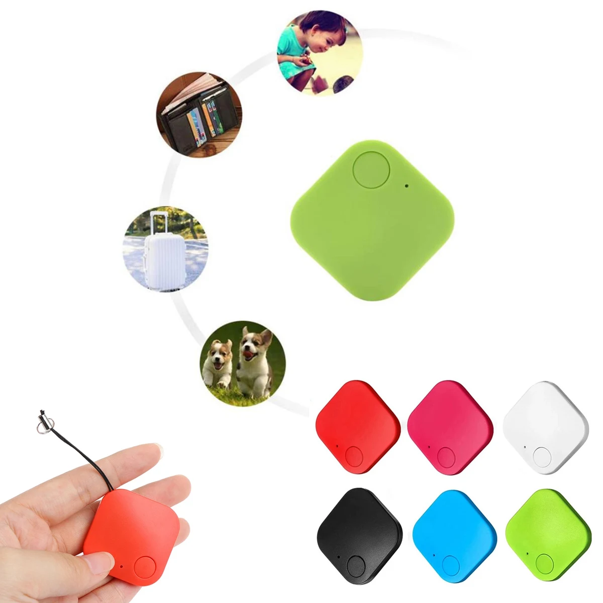 Square Smart Finder Anti-Lost Tracker MOQ 20PCS 1