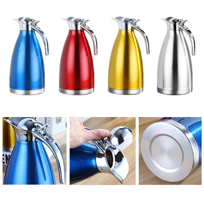 50oz Stainless Steel Vacuum Flask, custom water bottle with logo imprint 1