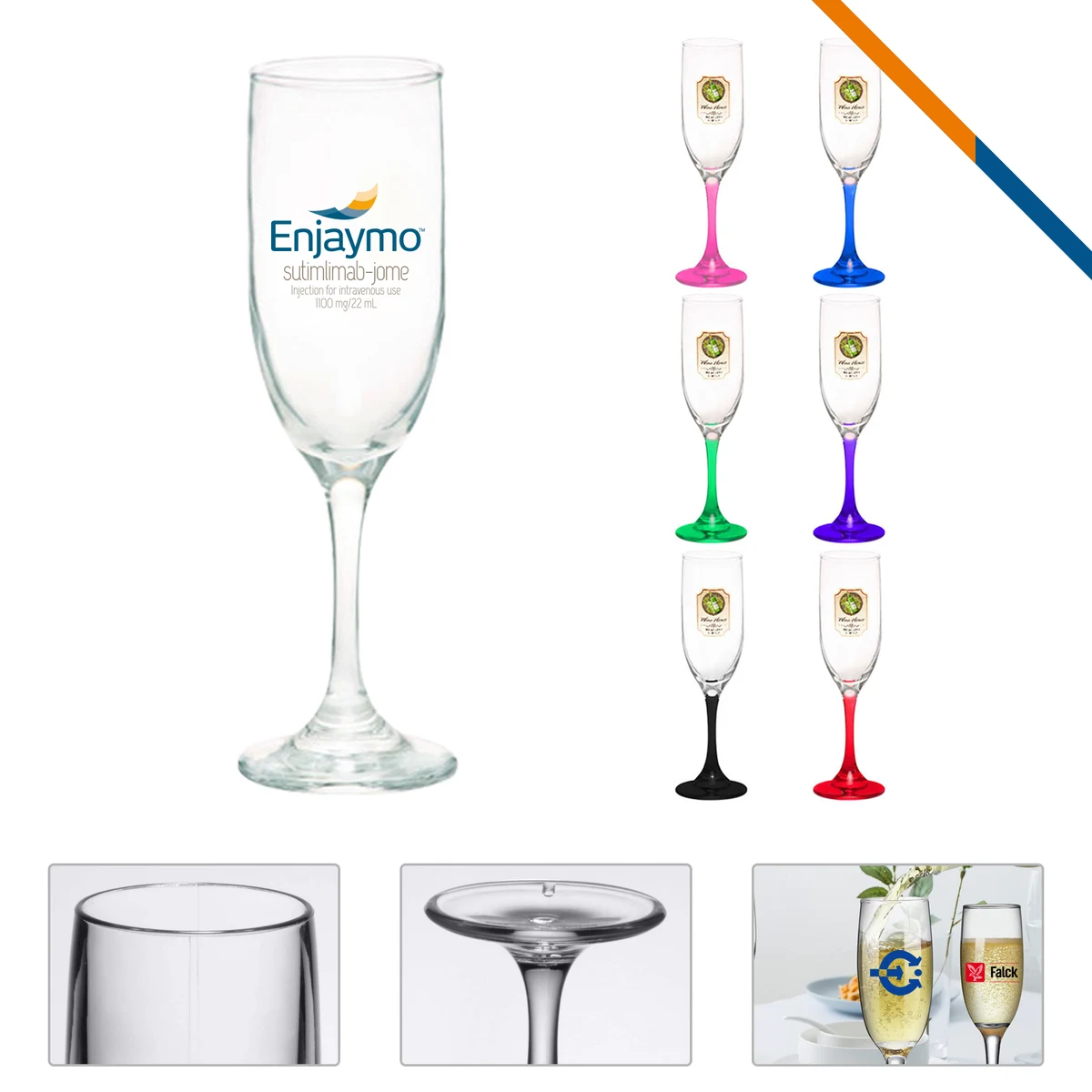 Neal Champagne Flutes 1
