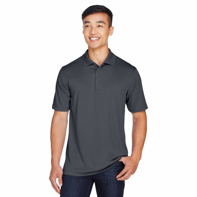 Harriton Men's Advantage Snag Protection Plus IL Snap Placket Polo