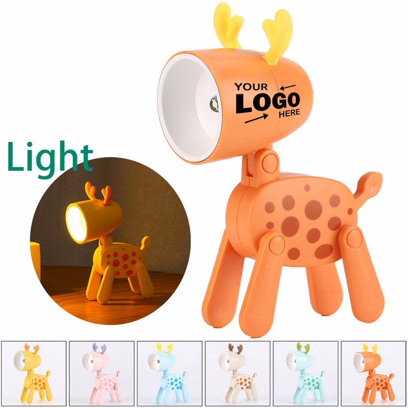 Festive Christmas Reindeer LED Night Light