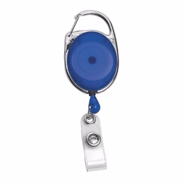 Retractable Carabiner Style Badge Reels