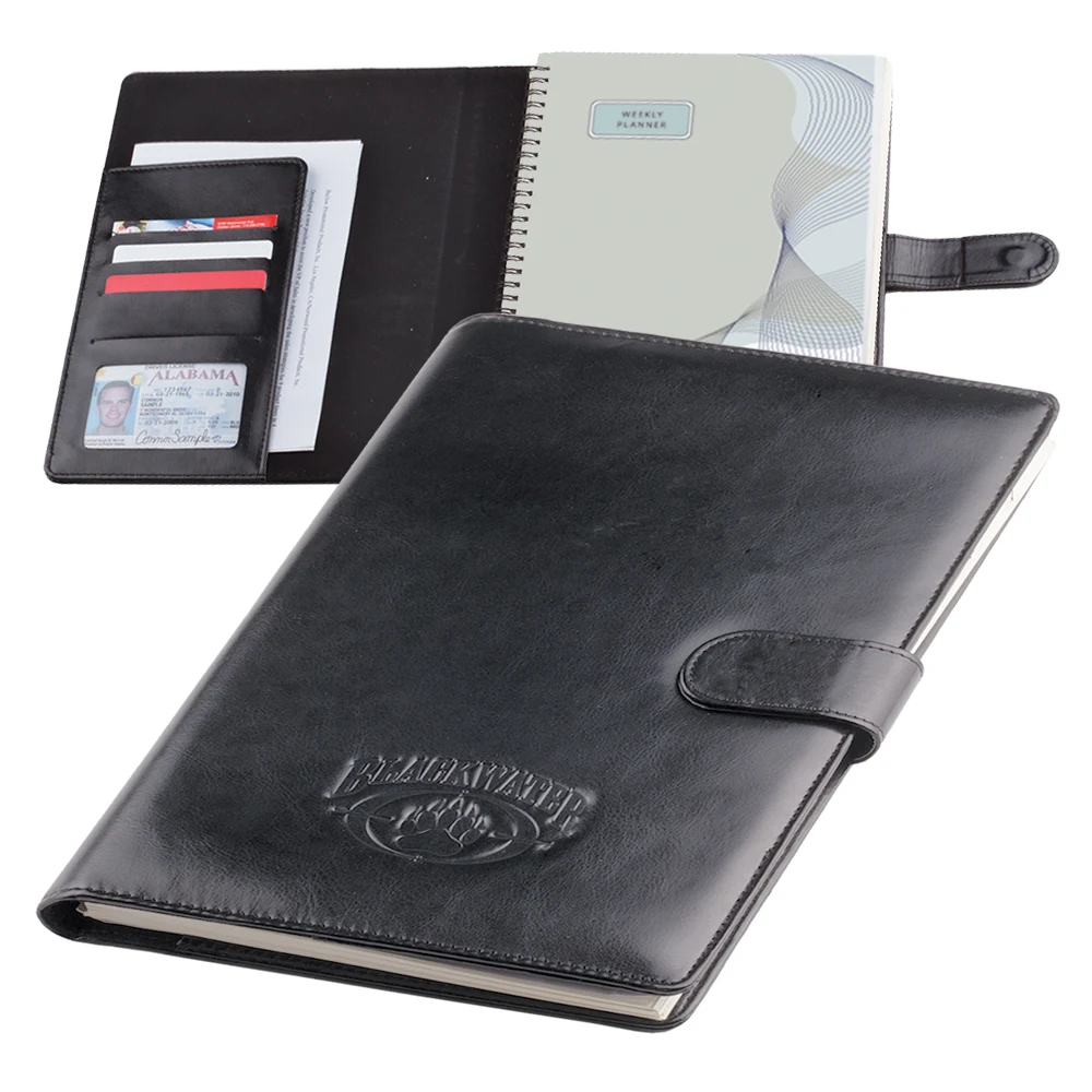 Posec Leatherette Weekly Planner 1