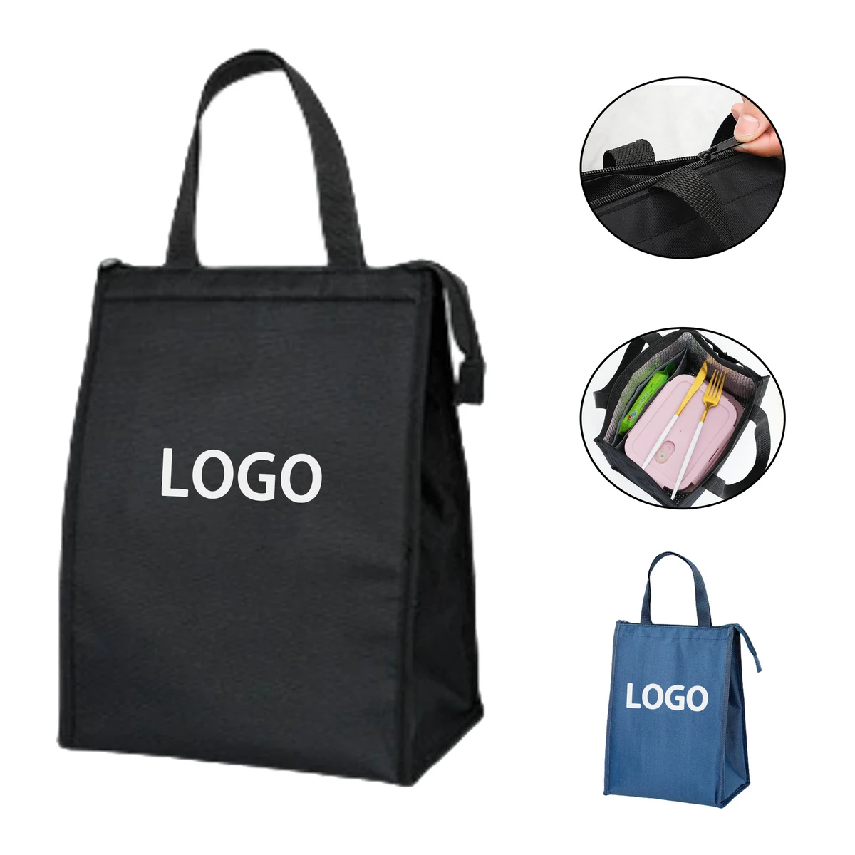 Oxford Cloth Insulated Aluminum Foil Lunch Refrigerated Bag 1