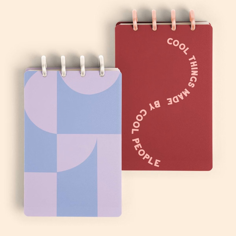 MEDIUM DISC-BOUND TASKPAD WITH POLYPROPYLENE COVER