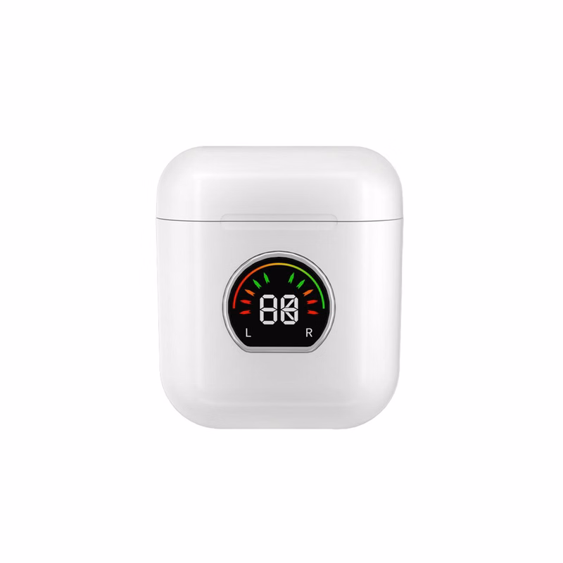 Wireless Bluetooth Earbud with LED Display and Charging Case