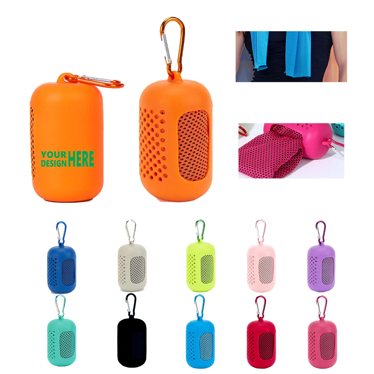 Quick-Dry Towel in Protective Shell 1