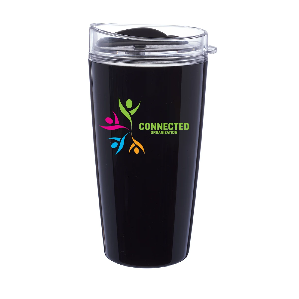16 oz. Thumb Slide Coffee Tumbler (Full Color Imprint) 1