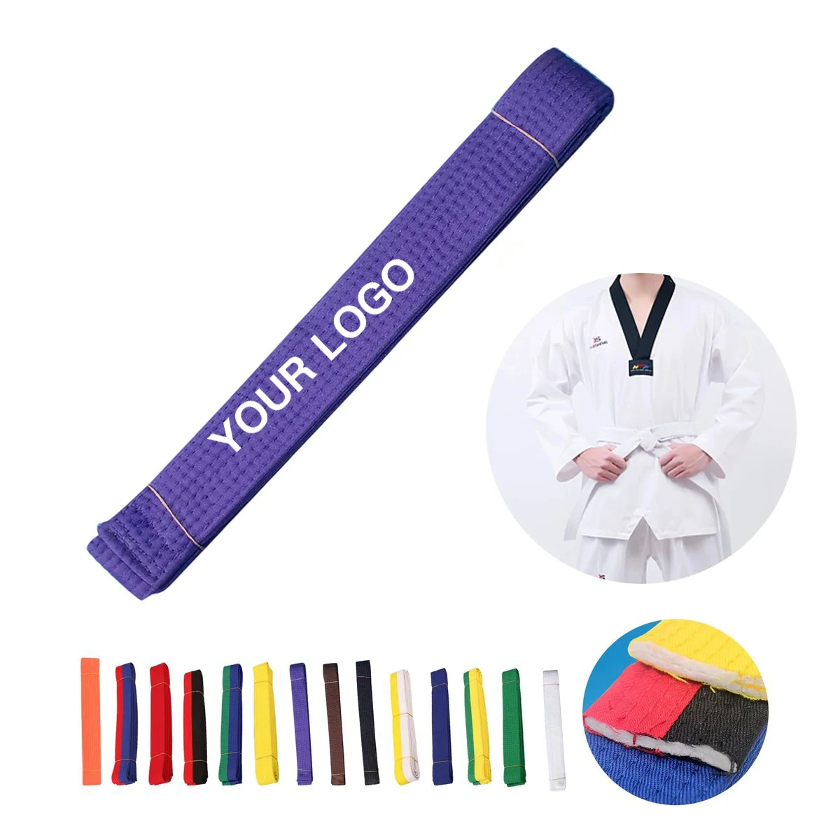 Polyester Belt for Karate or Judo 1