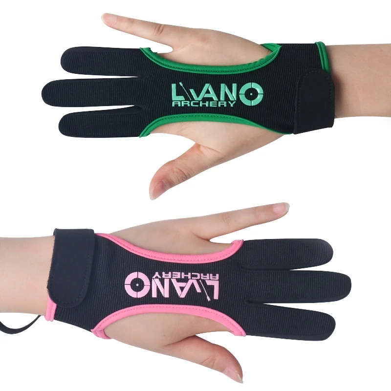 Hunting Archery Three-finger Gloves 1