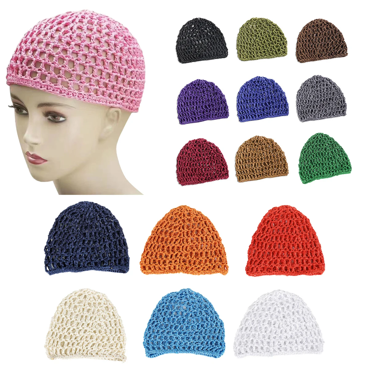 Hollow Headwrap Cap 1