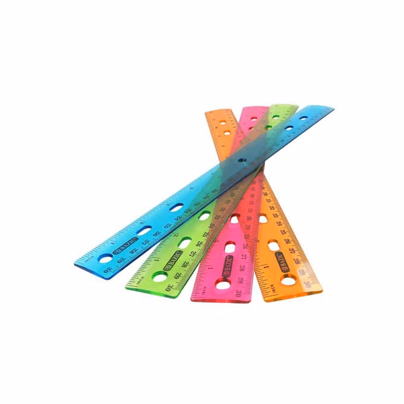 12" Rulers - Jewel Tone Colors