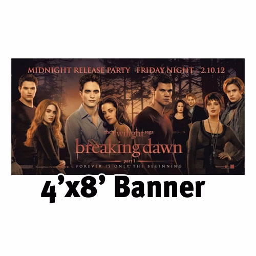Full Color Banner 4'x8' - Vinyl