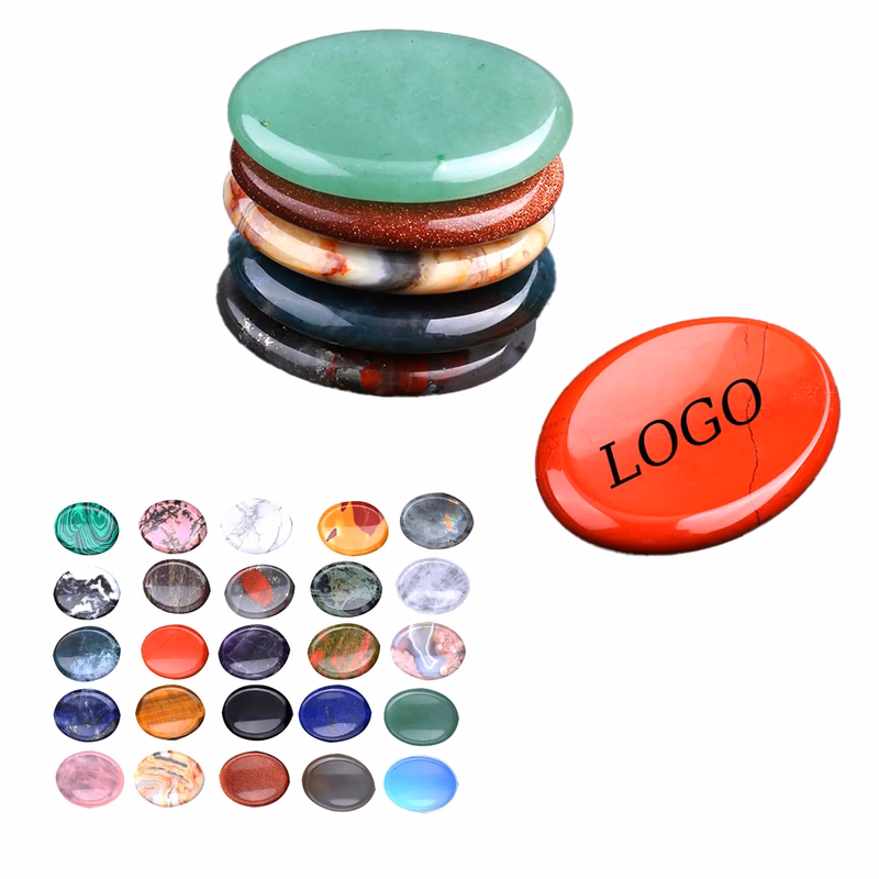 Natural Crystal Worry Stone