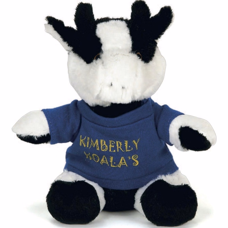 10" Extra Soft Furry Friend- Cow