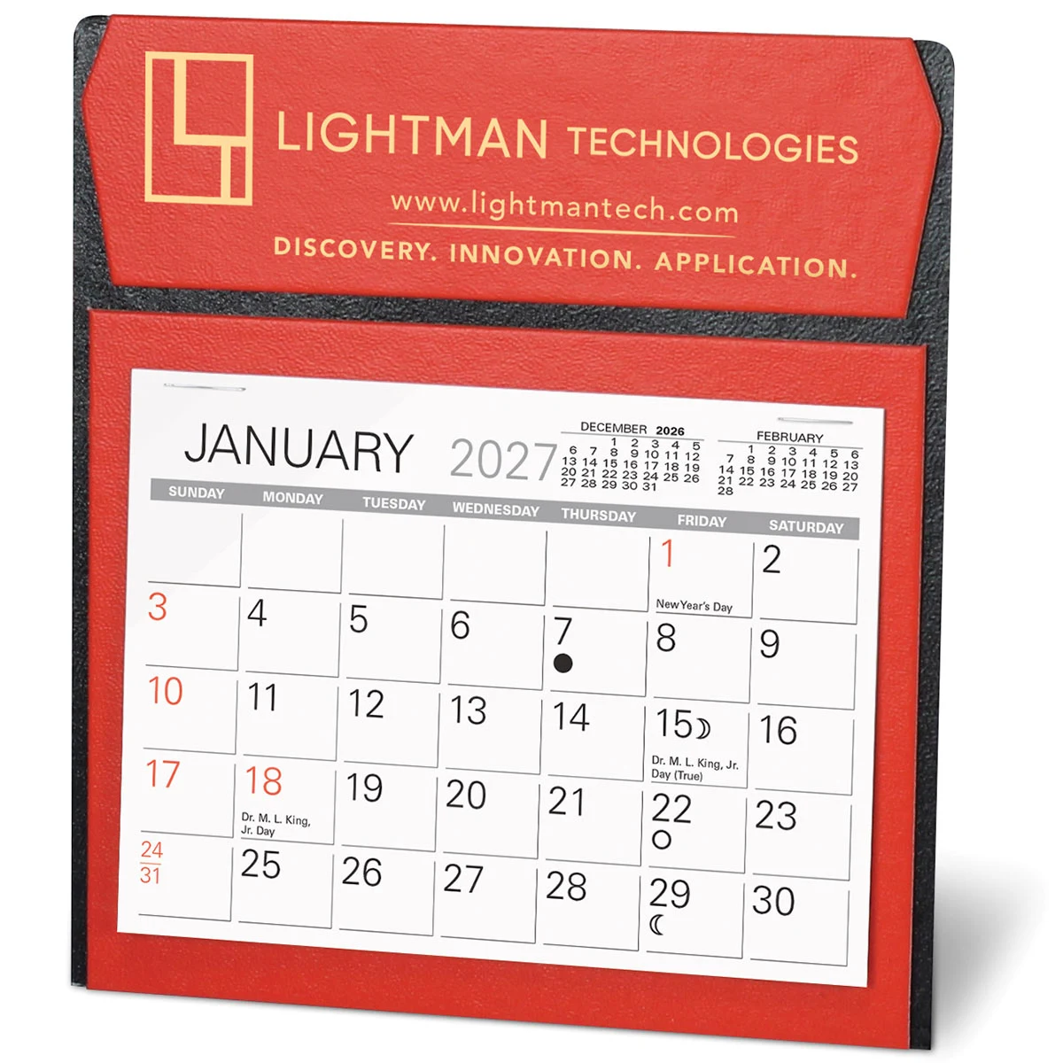 Ambassador Desk Calendar 1