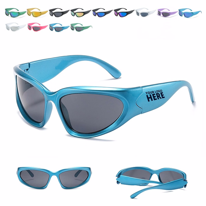 Y2k Wrap Around Fashion Sunglasses 