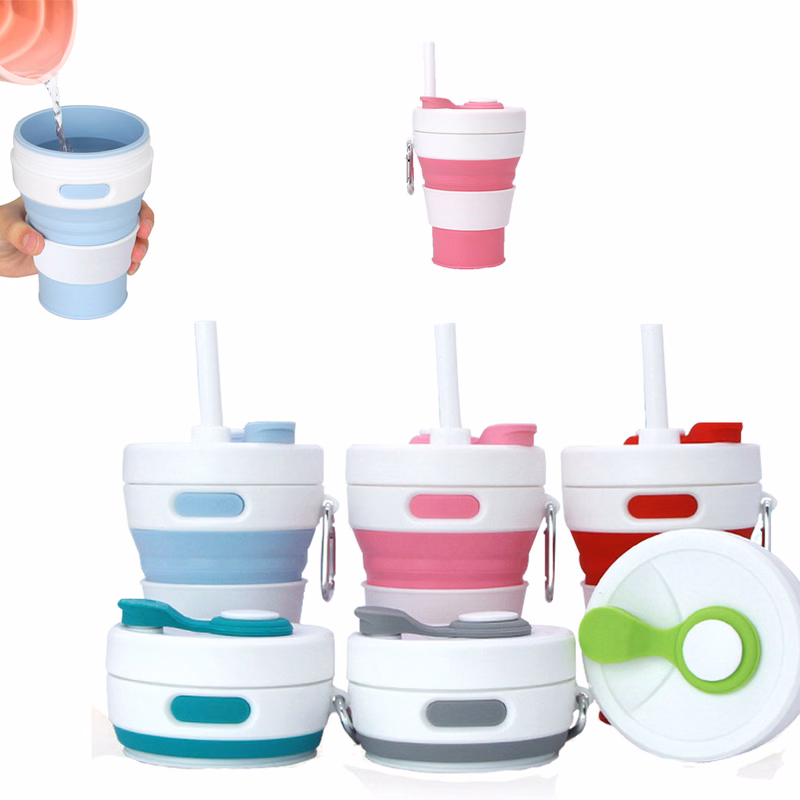 Folding Silicone Coffee Cups