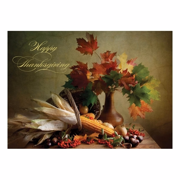 Classic Bounty Thanksgiving Card