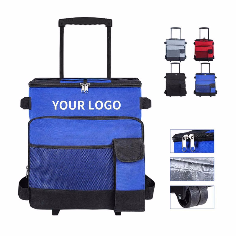 Leakproof Insulated Cooler with Wheels for Travel