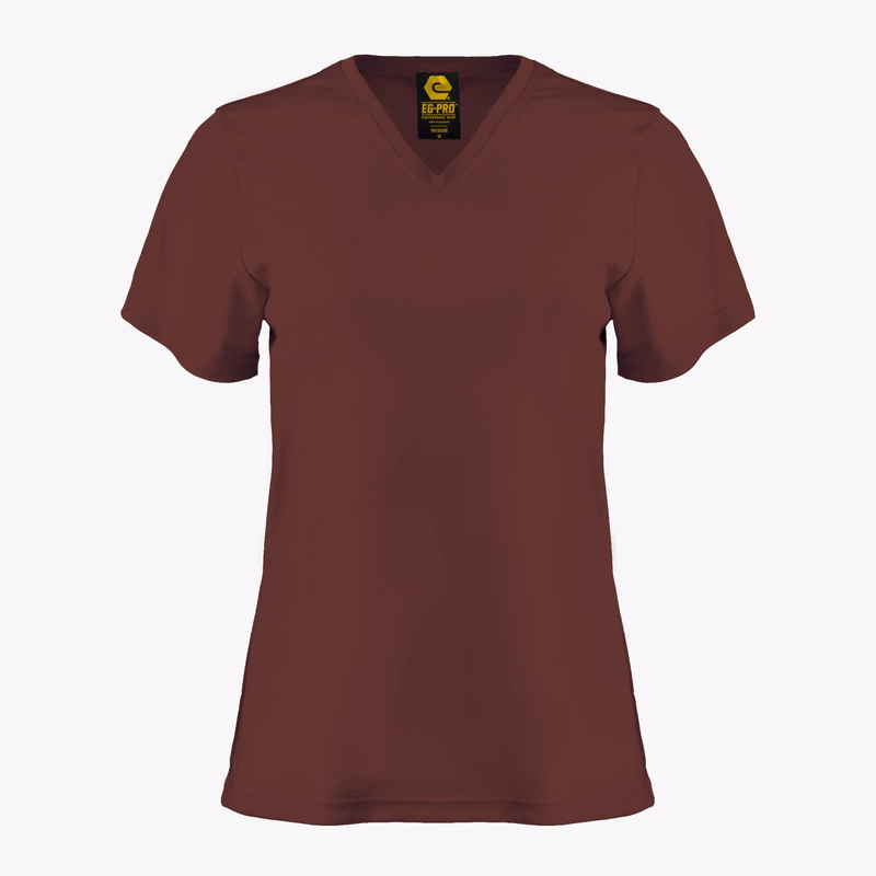 #E165 / Basic Training Women's V-Neck Tee (Set-In Sleeves) - (EXTRA COLORS)