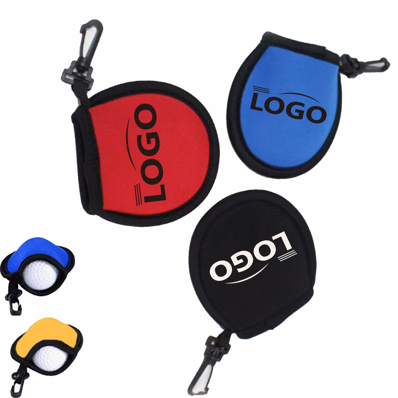 Portable Golf Ball Cleaning Pouch With Clip
