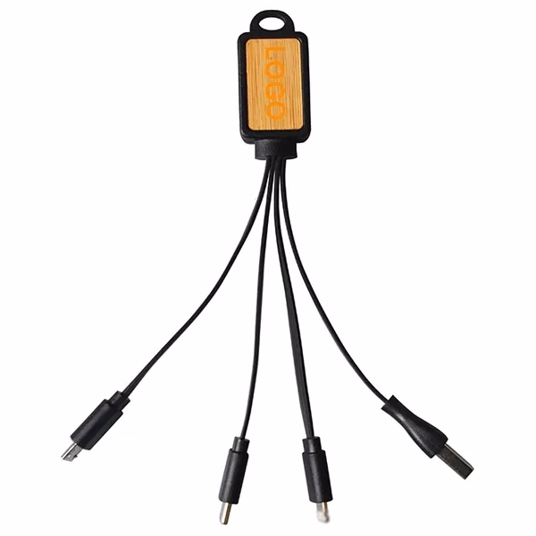 BAMBOO 4-IN-1 CHARGING CABLE