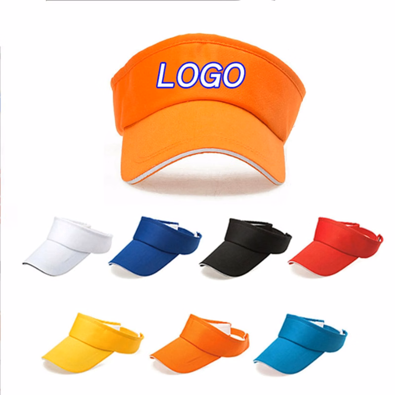 Athletic Cotton Visor Adjustable Cap