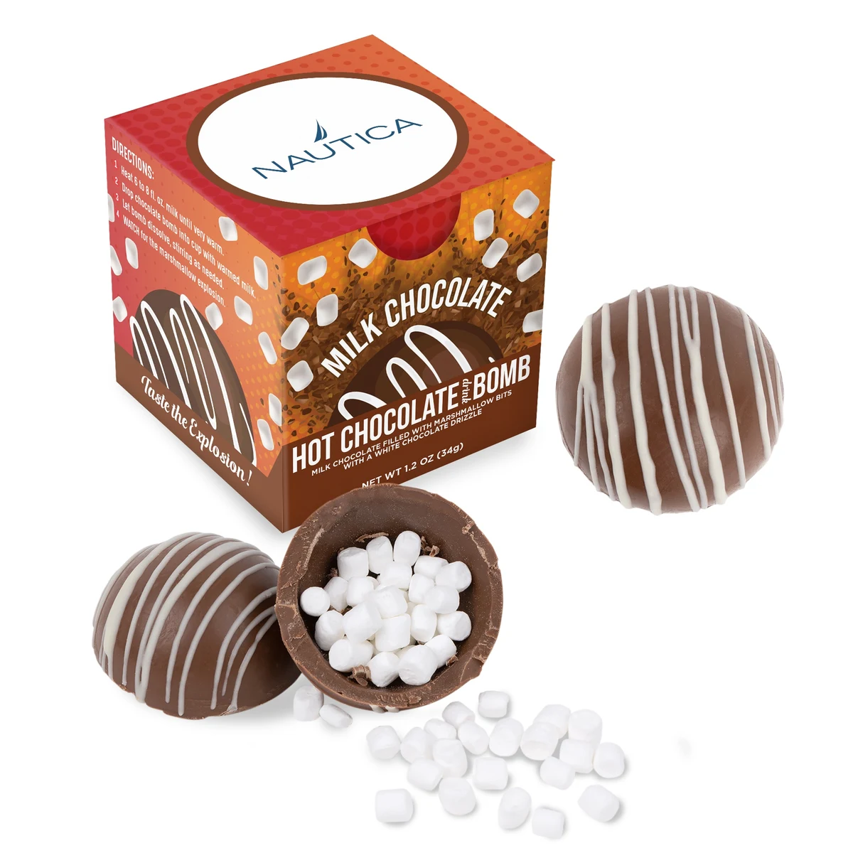 Hot Chocolate Bomb in Full Color Box 1
