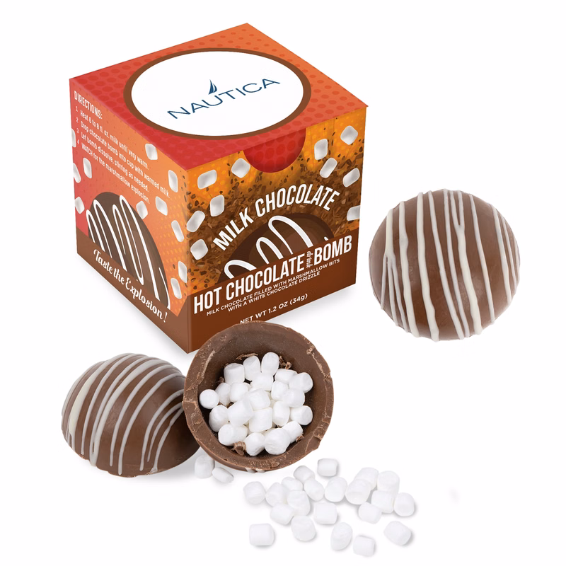 Hot Chocolate Bomb in Full Color Box