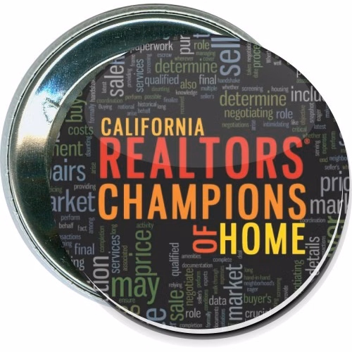 California Realtors Champions of Home, Business Button