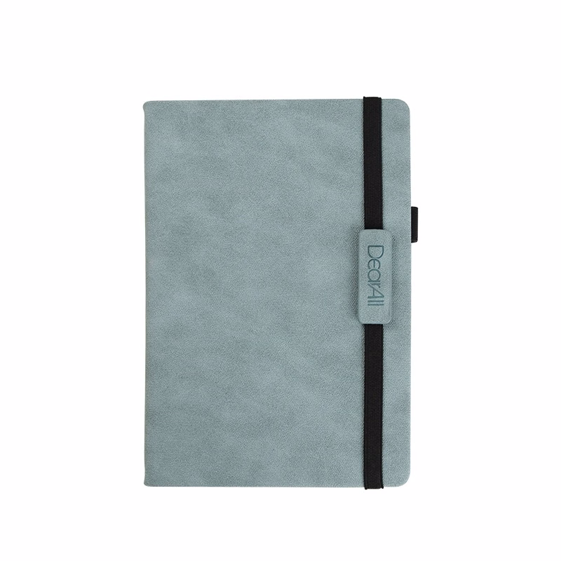 A5 Hardcover Elastic Band Notebook with Pen Holder