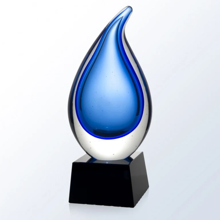 Rain Drop Crystal Award 1