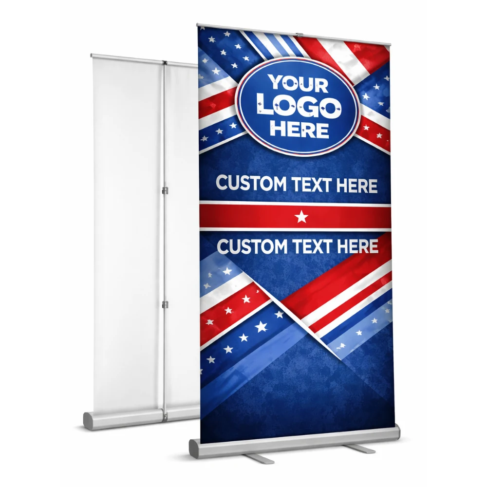 Classic Retractable Banner 33.5"x65" 1