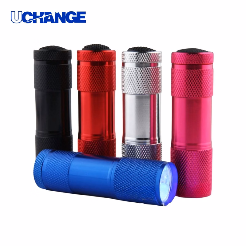 9-LED Aluminum Flashlight Tool