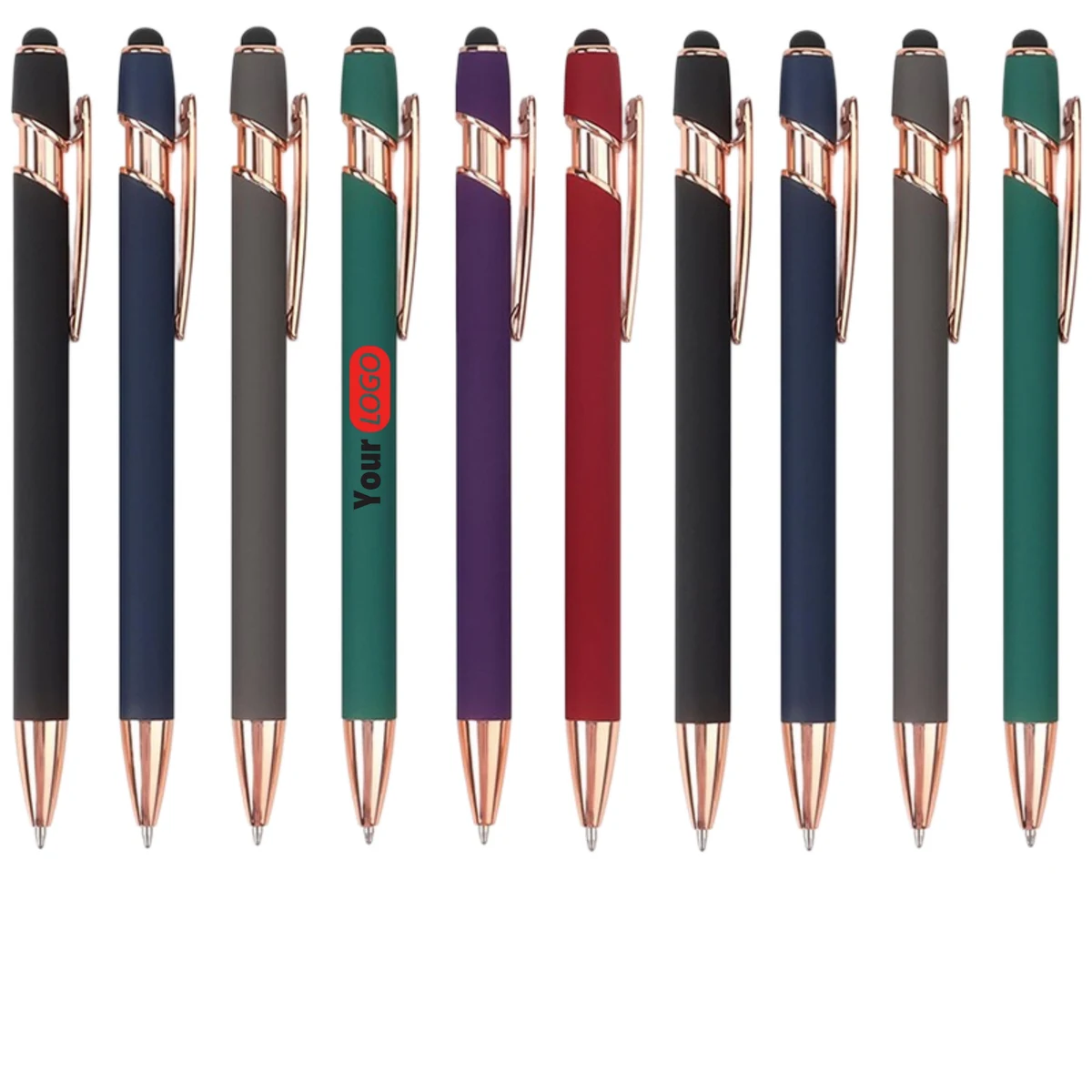 Smooth Writing Metal Ballpoint Pen 1